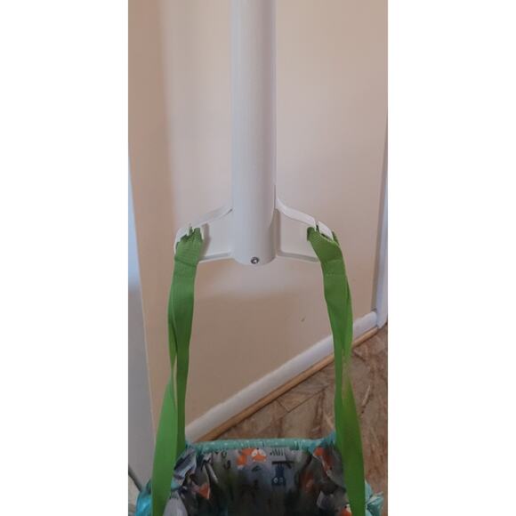 Evenflo Doorway Jumper Green Owls Baby Jumper Bouncer Hang Exerciser Shower Gift - Picture 4 of 15